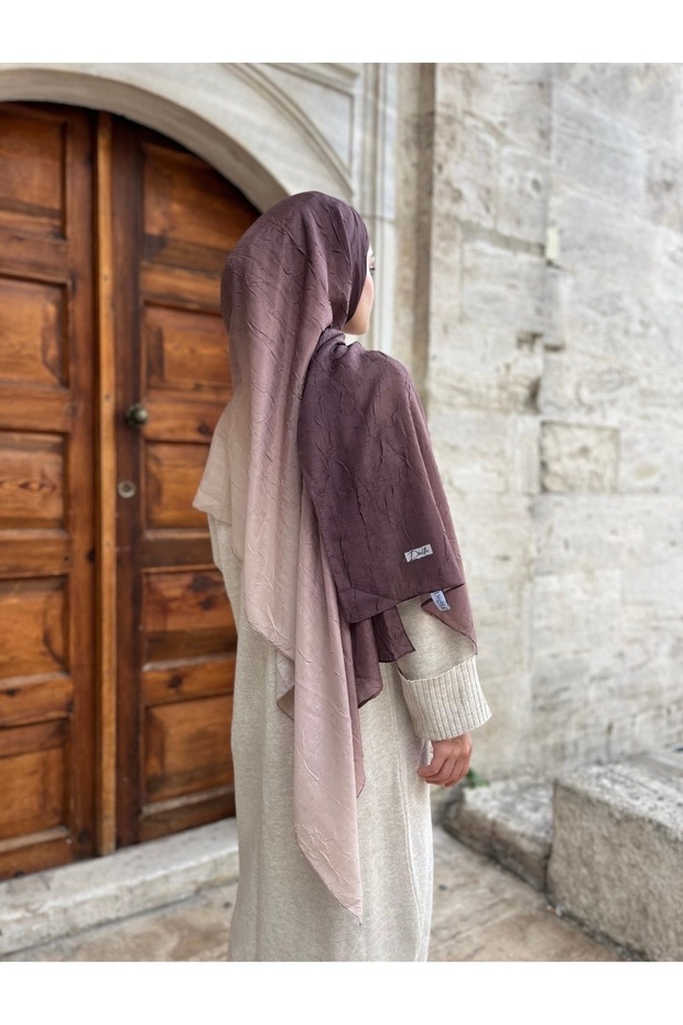 Bambu Kraş Degrade Şal - 3