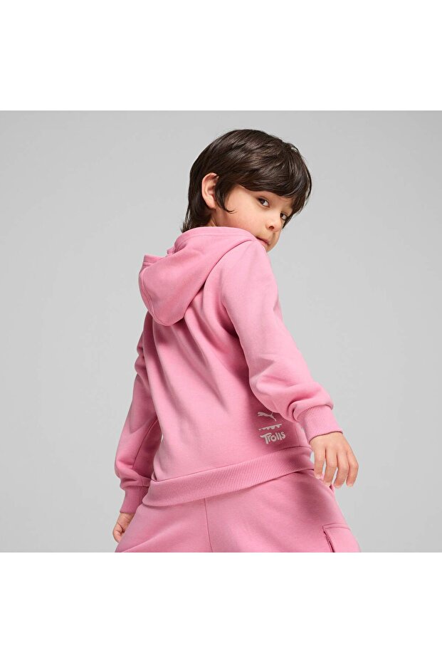 PUMA x TROLLS Çocuk Kapüşonlu Sweatshirt - 3
