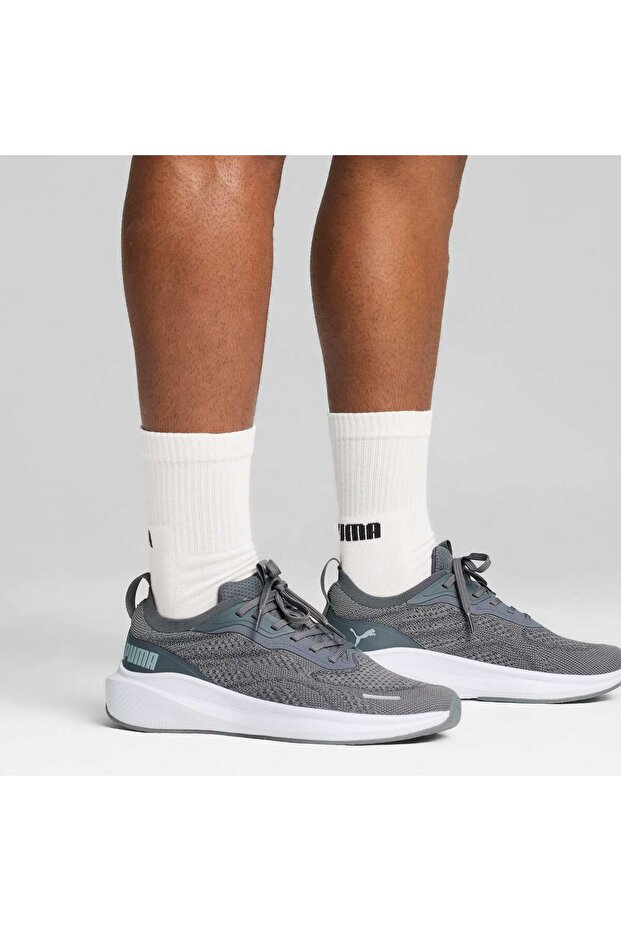 Skyrocket Lite Engineered-Cool Dark Gray-PUMA White - 8