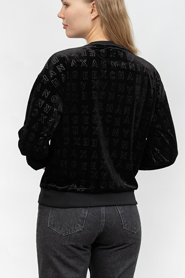 Kadın Fermuarlı Sweatshirt - 3