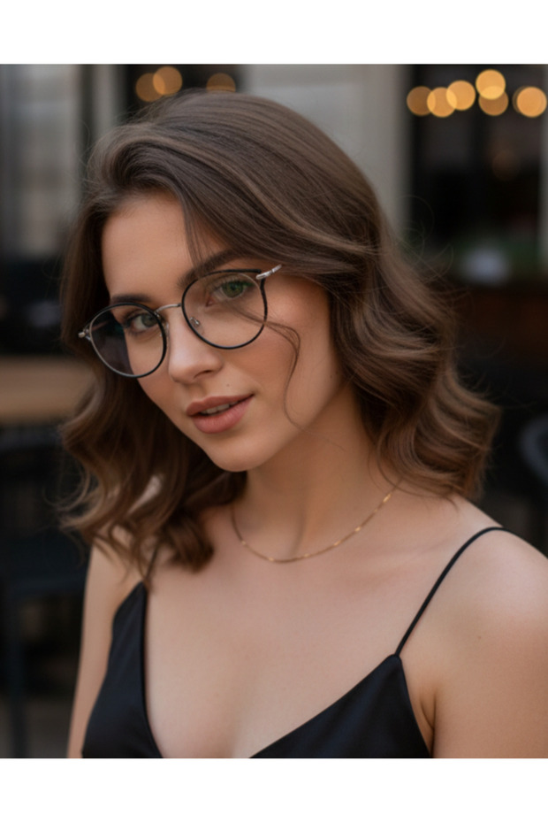 Lyra |   Blue Light Protection Glasses Can Change Optical Compatible Glass 49-18-145