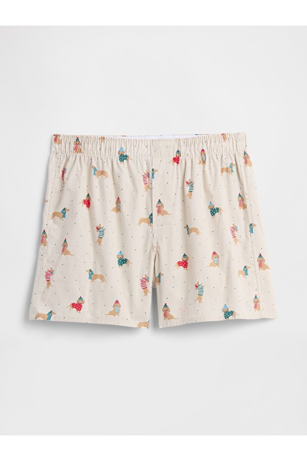 Erkek Krem 4" Boxer - 1