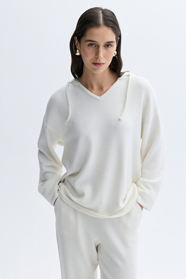KAPÜŞONLU SWEATSHIRT - 1