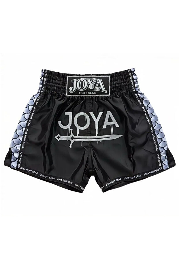 Siyah Kick Boks Şortu - 1