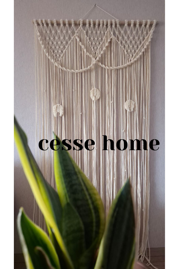 Makrome Perde Kapı Duvar Susu - 2