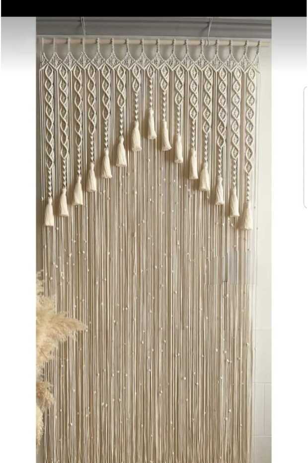 makrome perde kapı perdesi - 2