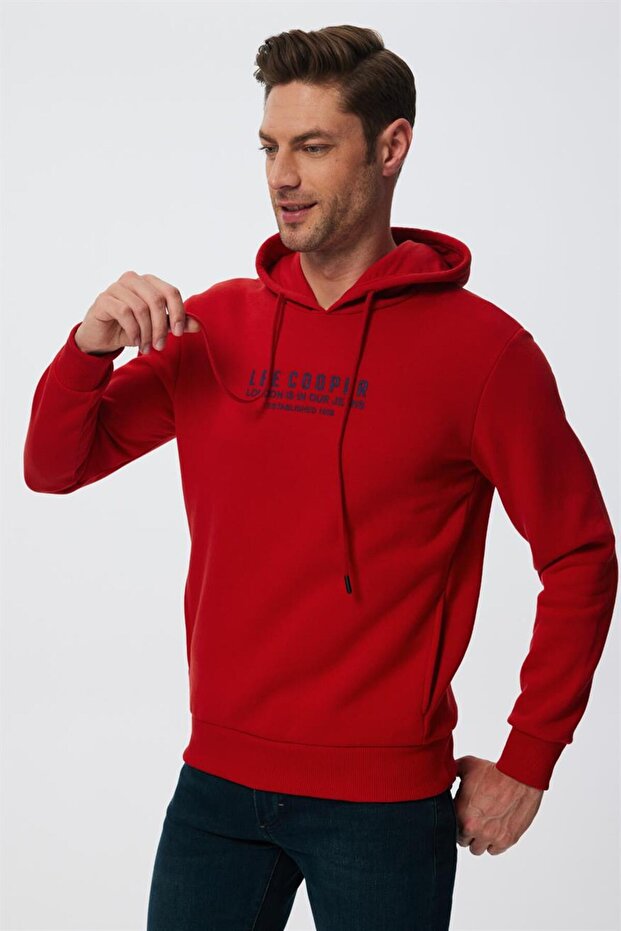 Faust Erkek Sweatshırt Kırmızı - 3