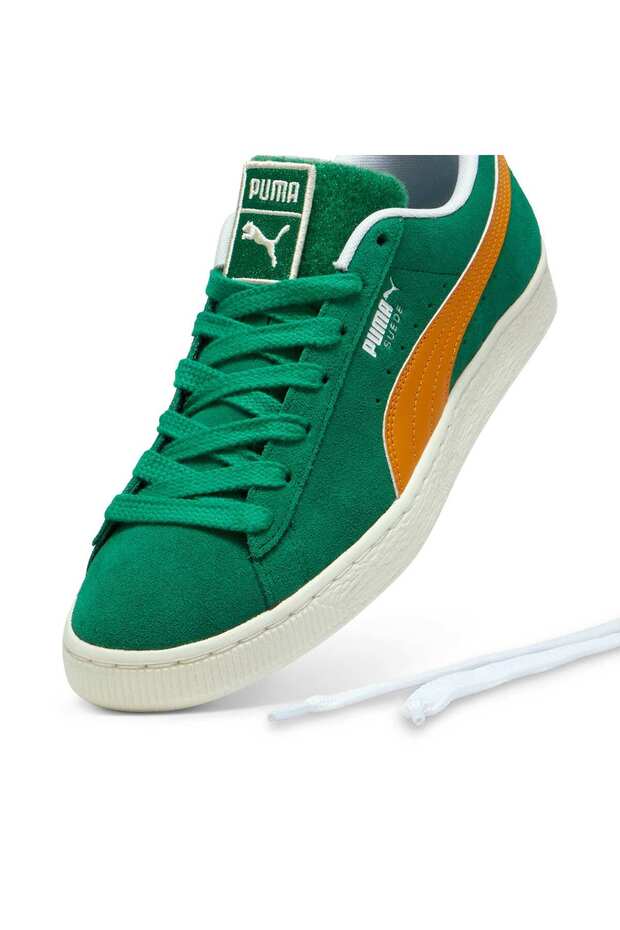 Suede Patch Sneakers - 5