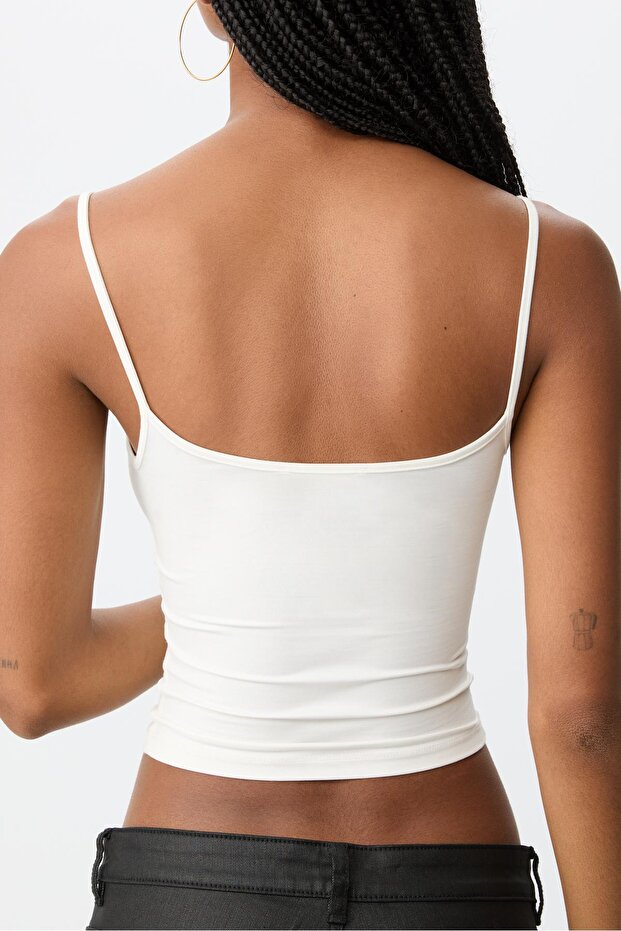 Polyamide strappy top - 4