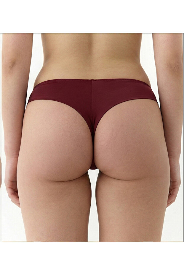 Monaco Bordo Dantelli String Külot - 2