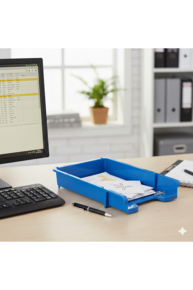 Plastik Evrak Rafı - 4