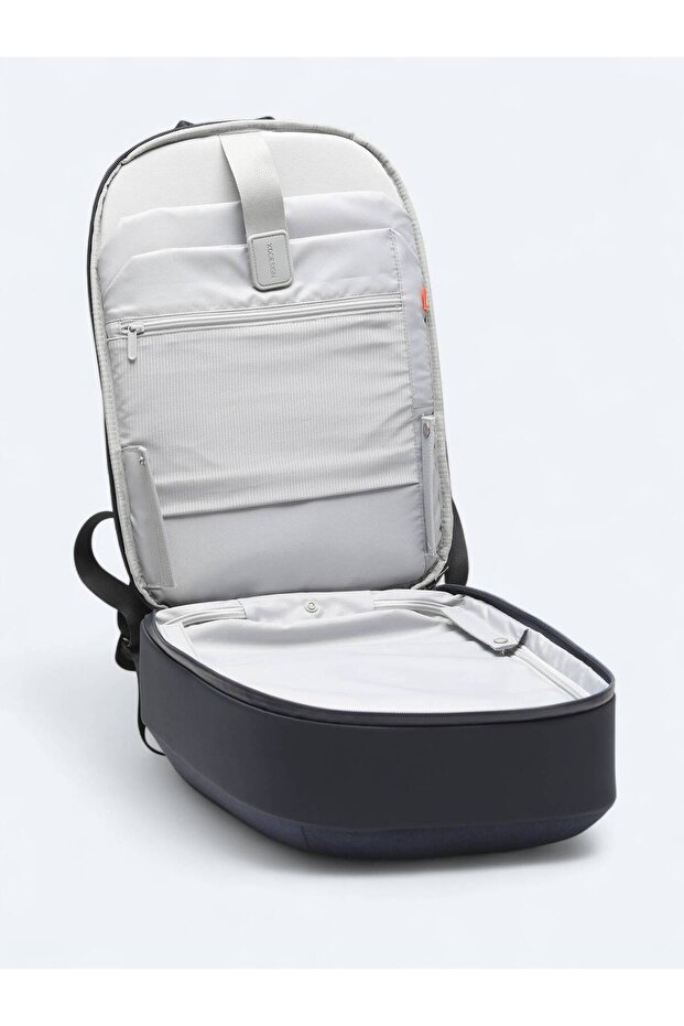 حقيبة منسوجة زرقاء - 4