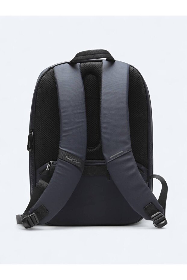 حقيبة منسوجة زرقاء - 7