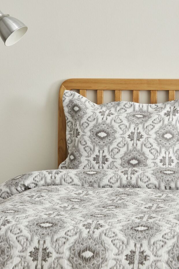 Neos Gray Double Bedspread Set - 3
