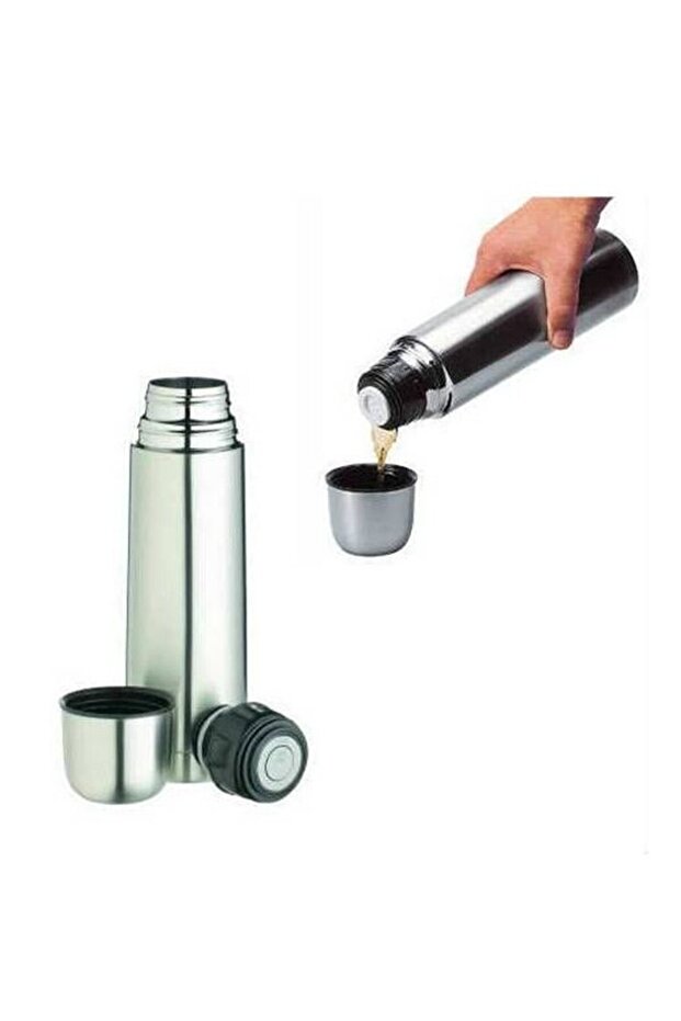 Termos Çift Katlı Çelik 1 Lt. - 1