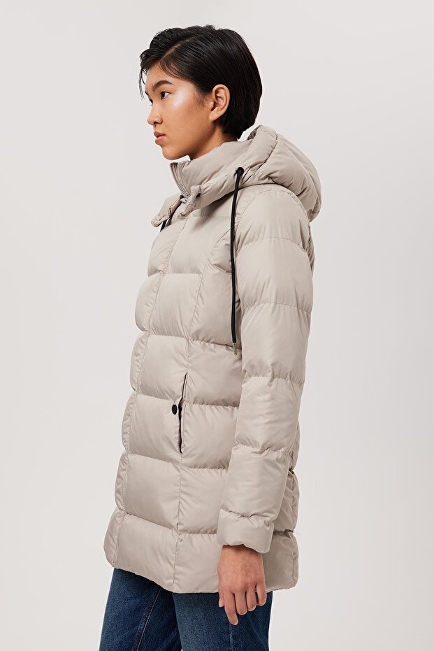 Alısa Kadın Mont Bej - 3