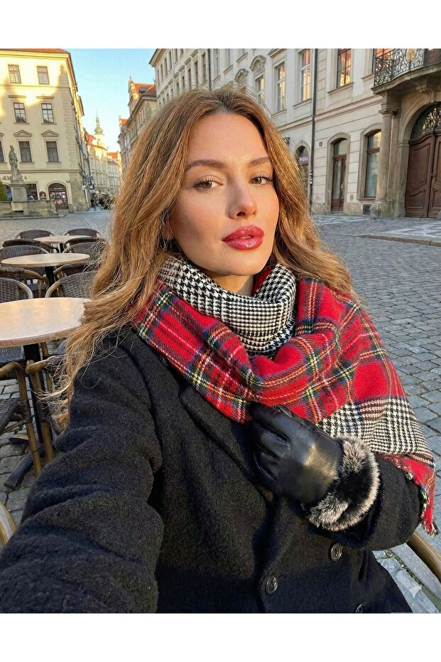 وشاح منقوش مزدوج الجوانب اسكتلندي