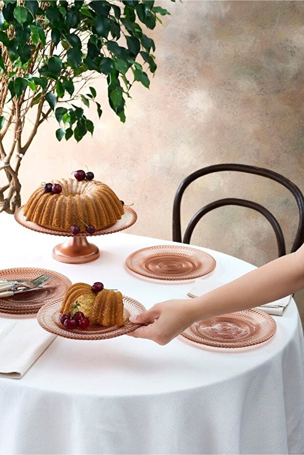 Cortez 7 Parça Pasta / Tatlı Seti - 2