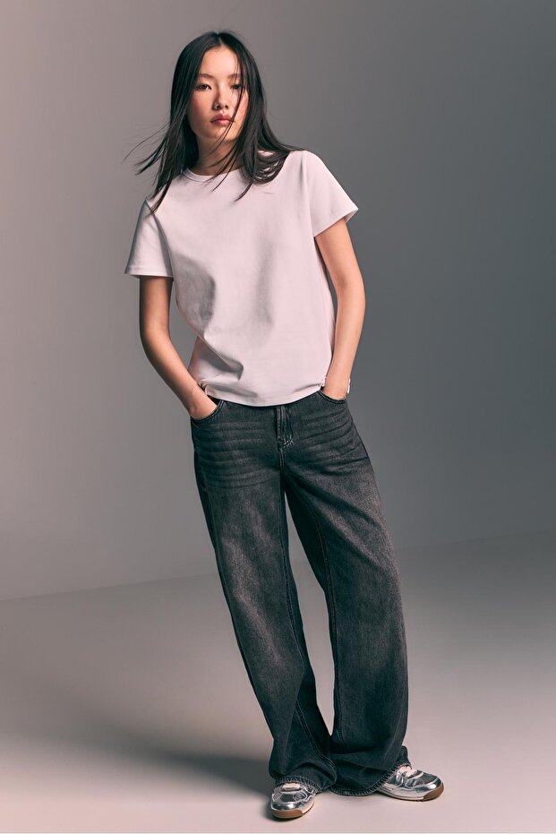 تي شيرت عادي ناعم الملمس - 2