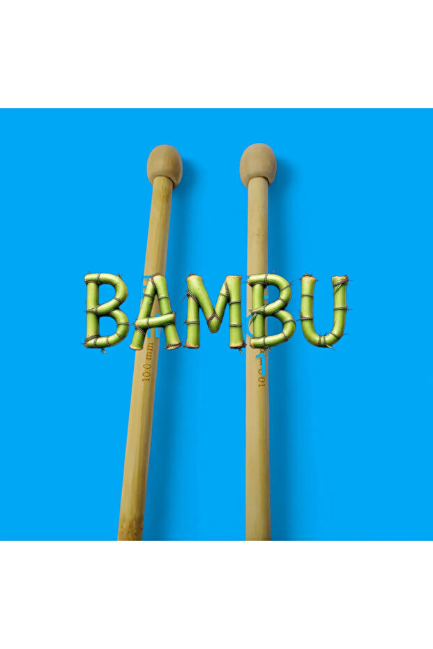 Bambu Örgü Şişi - 4