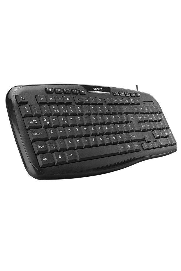 Siyah Usb Q Multimedia Kablolu Klavye + Mouse Set - 3