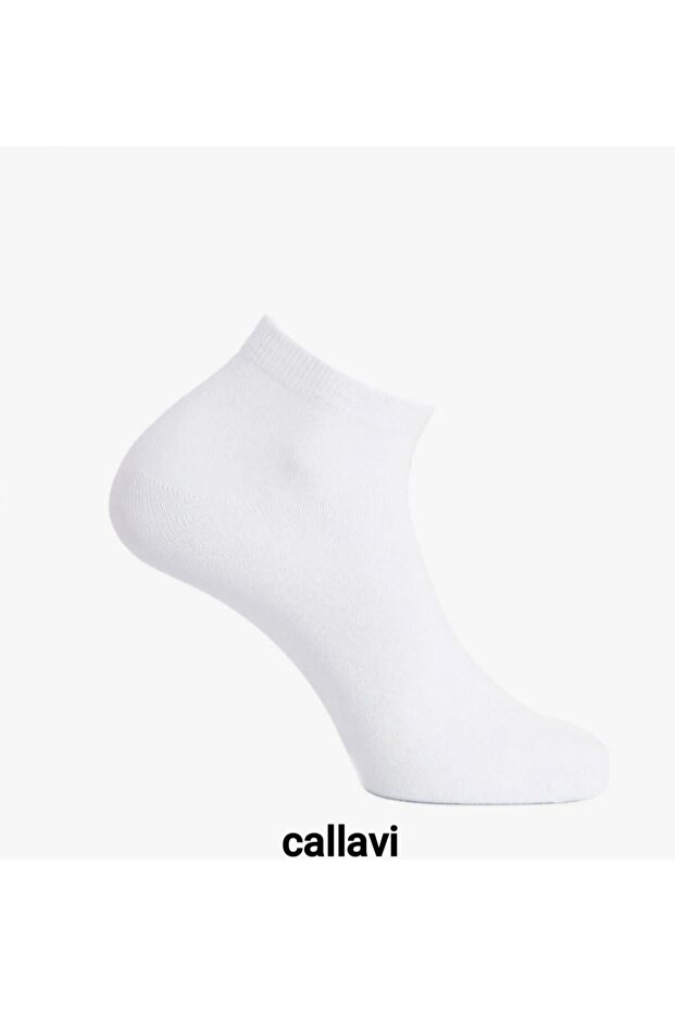 Ciorapi albi bumbac moale - 3