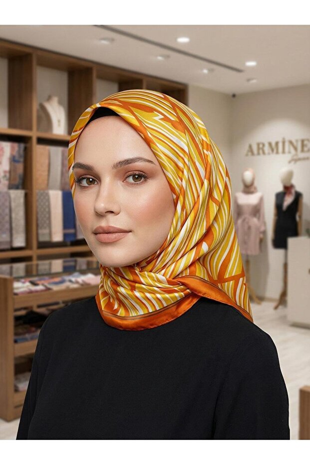 وشاح حريري - 8911D-40 - تيفيل