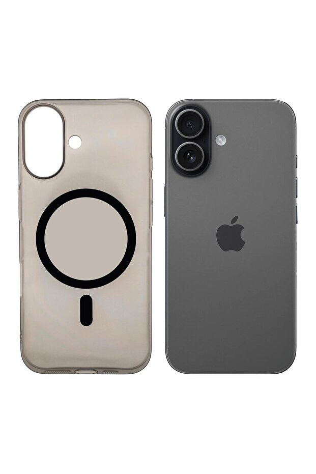 iPhone 17 Gray Magnetic Slim Shockproof Camera Protector Phone Case For iPhone 17...
