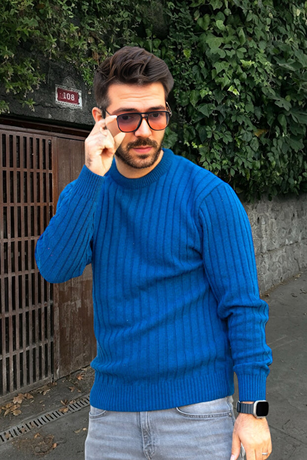 Pánský pletený svetr - 3