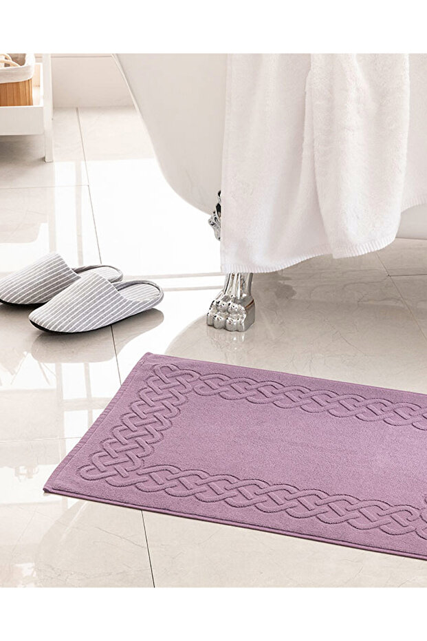 Pure basic foot towel 50x70 cm dark purple