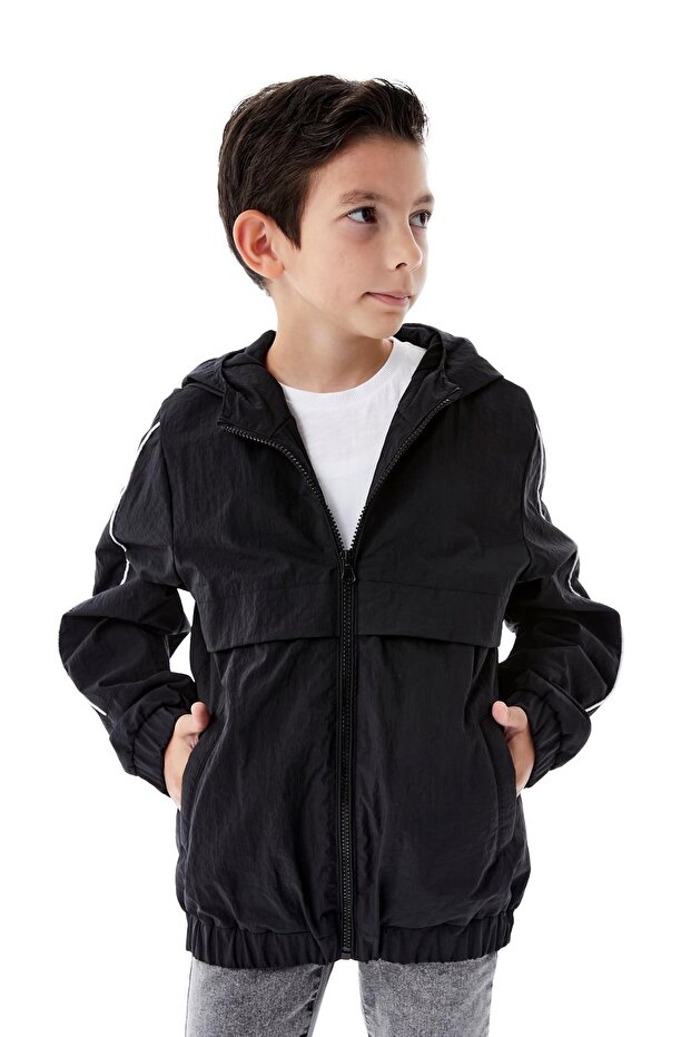 Boy's Hooded Raincoat 51362