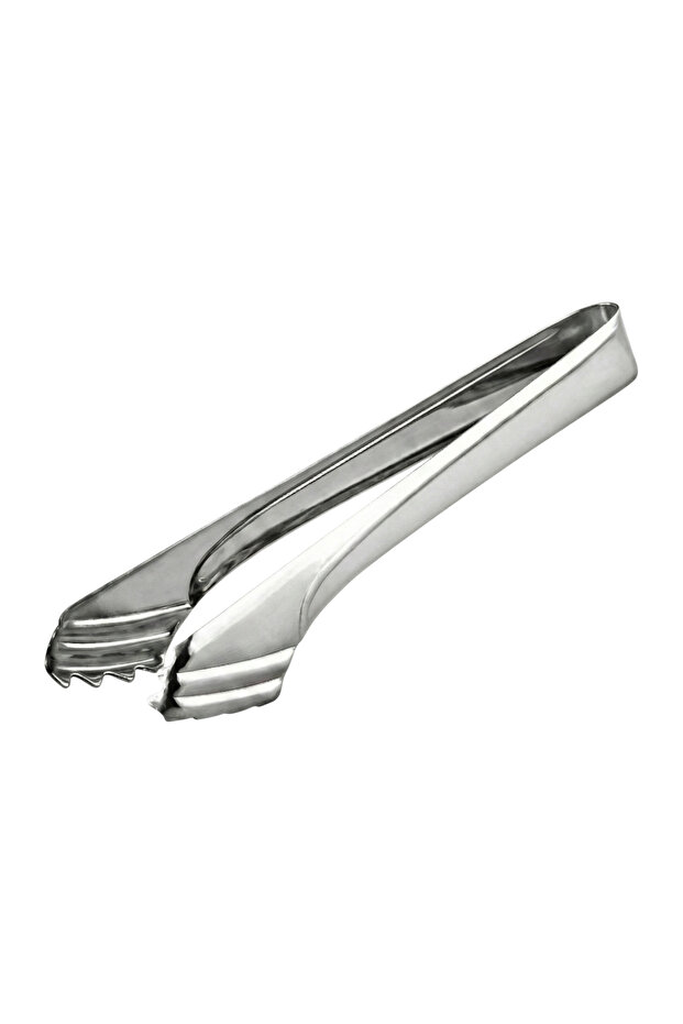 Stainless Steel Ice Serving Tongs Pearl Model 16 cm 304 Quality