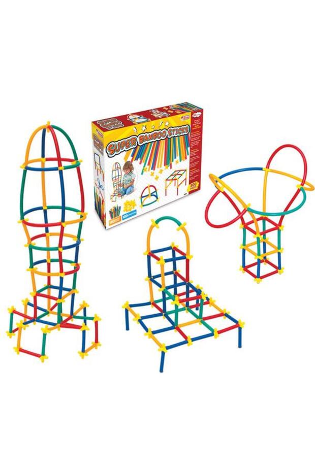 Oyuncak Süper Bambu Çubuklar 300 Parça 03462 - 1