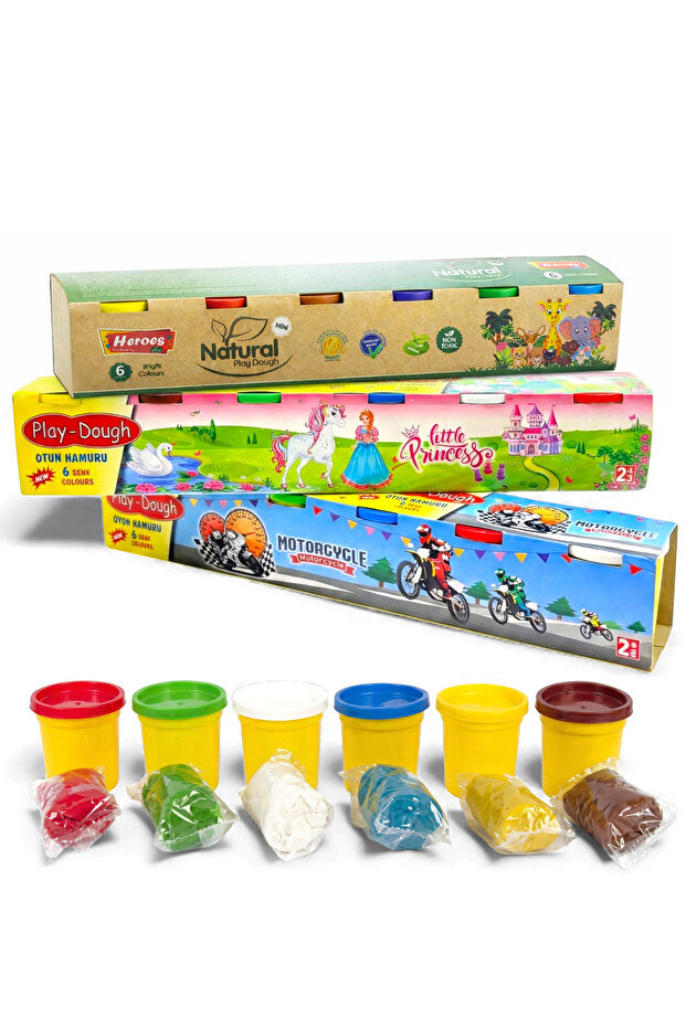 لعبة العجين 6 قطع - 2