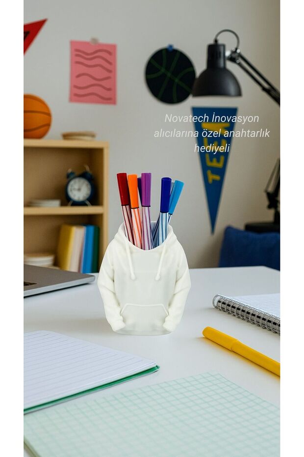 Hoodie Pencil Case Decor Object and Accessory Teenager Room Sweatshirt Organizer