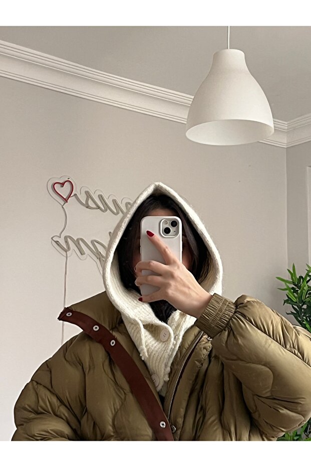 Düğmeli Balaclava - 3