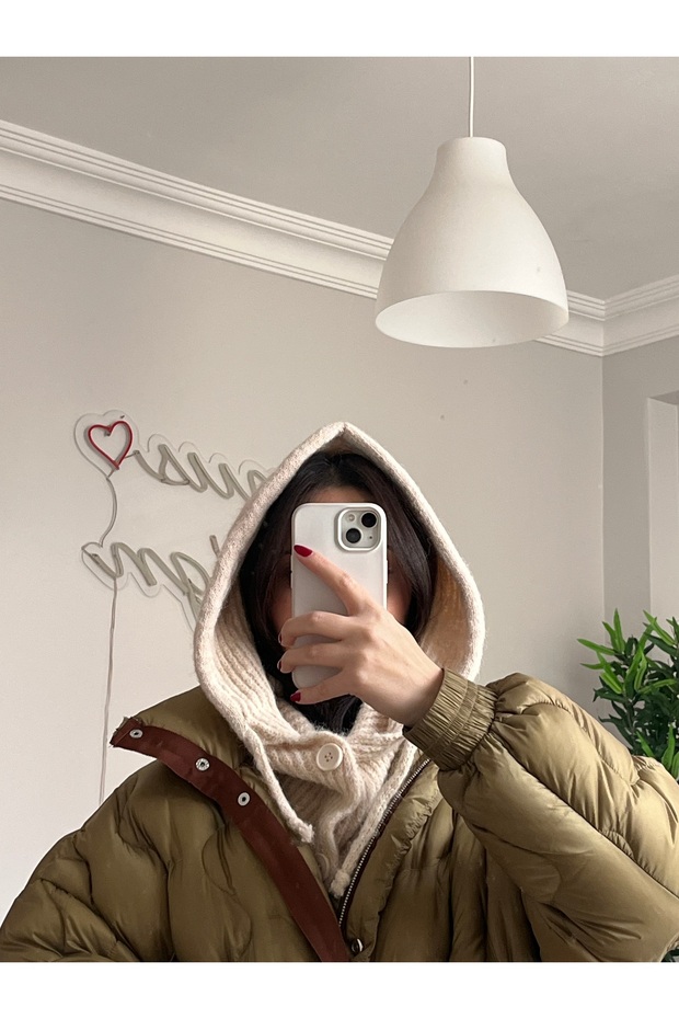 Düğmeli Balaclava - 3