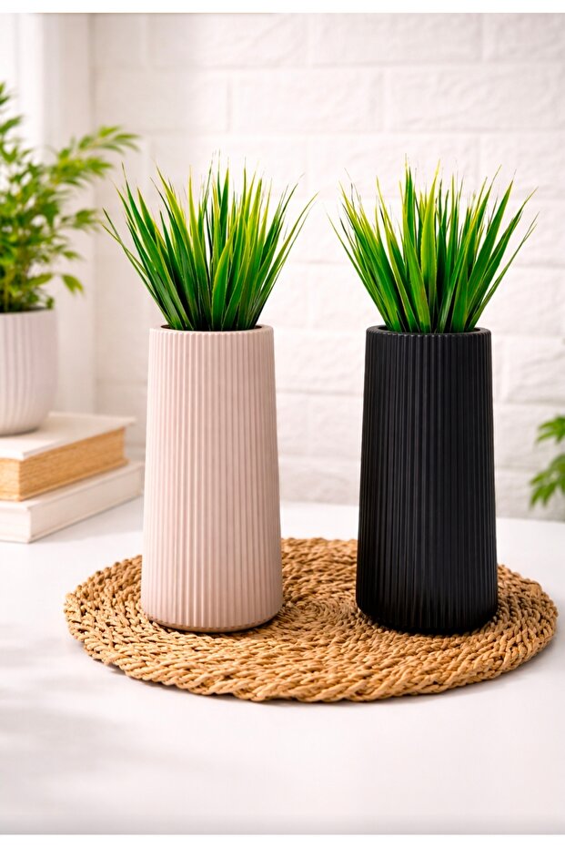 2’li çim vazo - 3