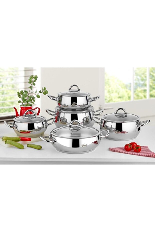 Ada 10 Parça Tencere Seti - 3