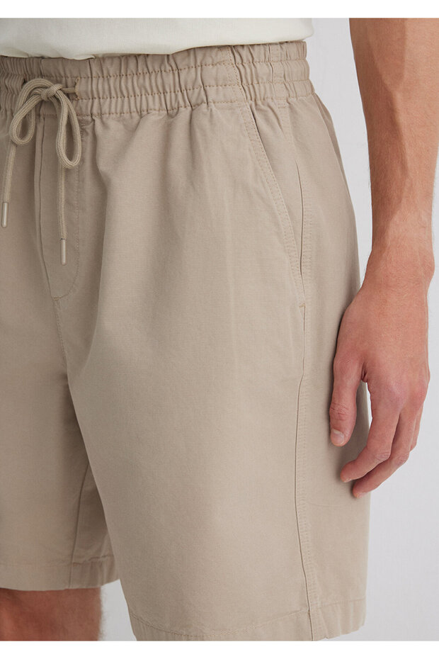 Bej Şort 0410268-82044 - 5