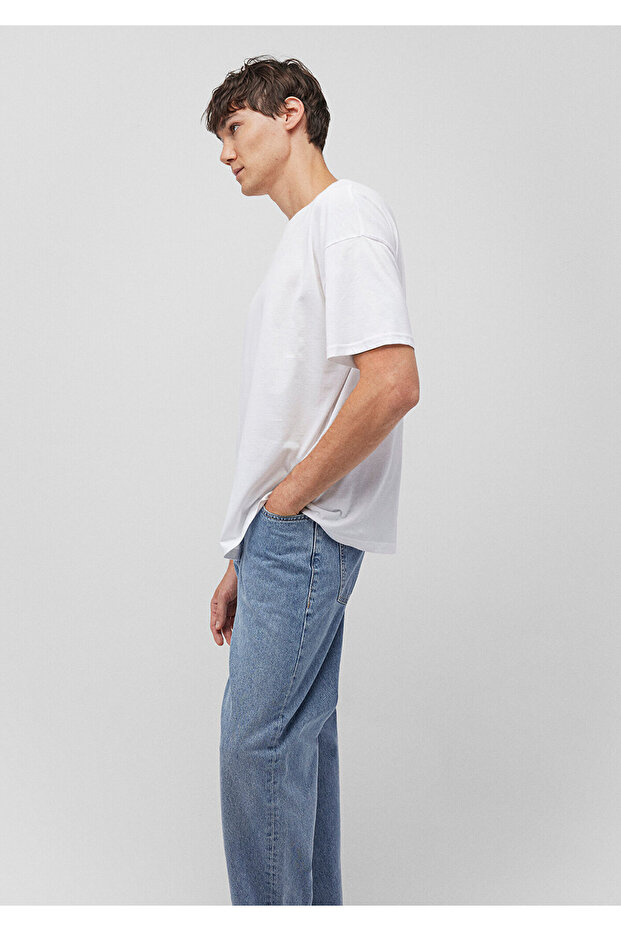 2li Oversize Basic Tişört Oversize / Geniş Kesim 0612162-620 - 4