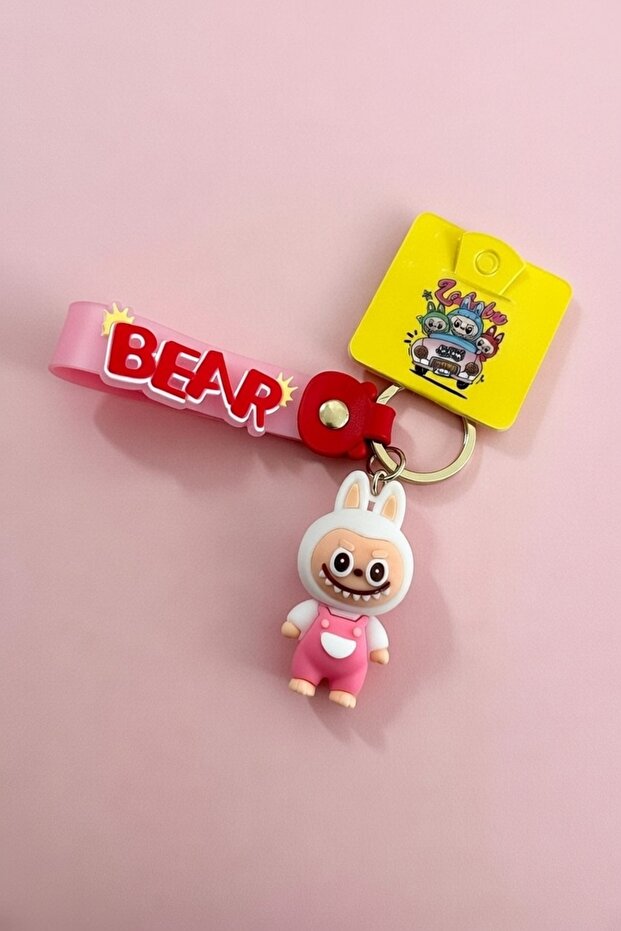 Labubu Keychain - Bear - 4