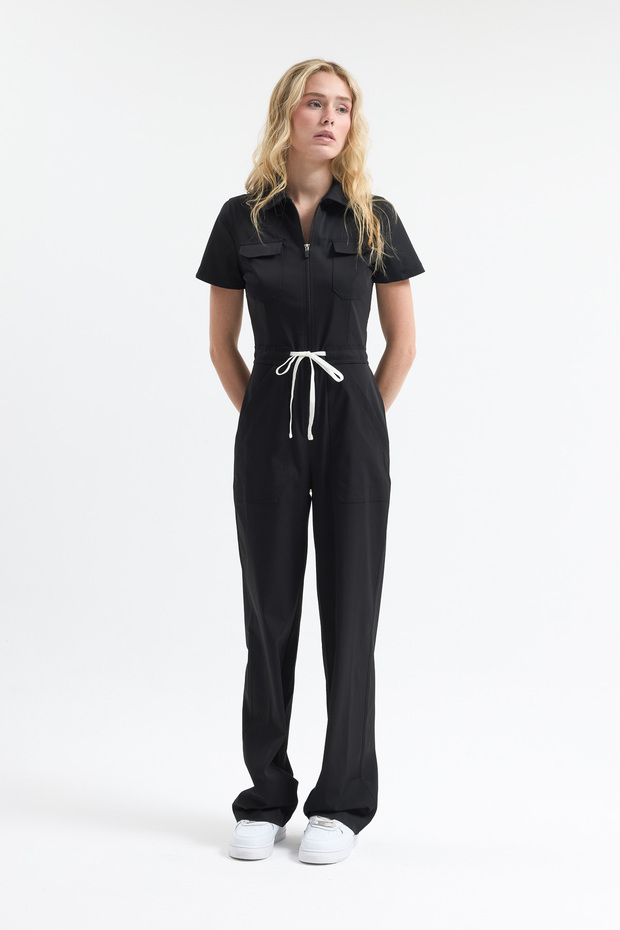 Serene Siyah Scrubs Tulum - 5