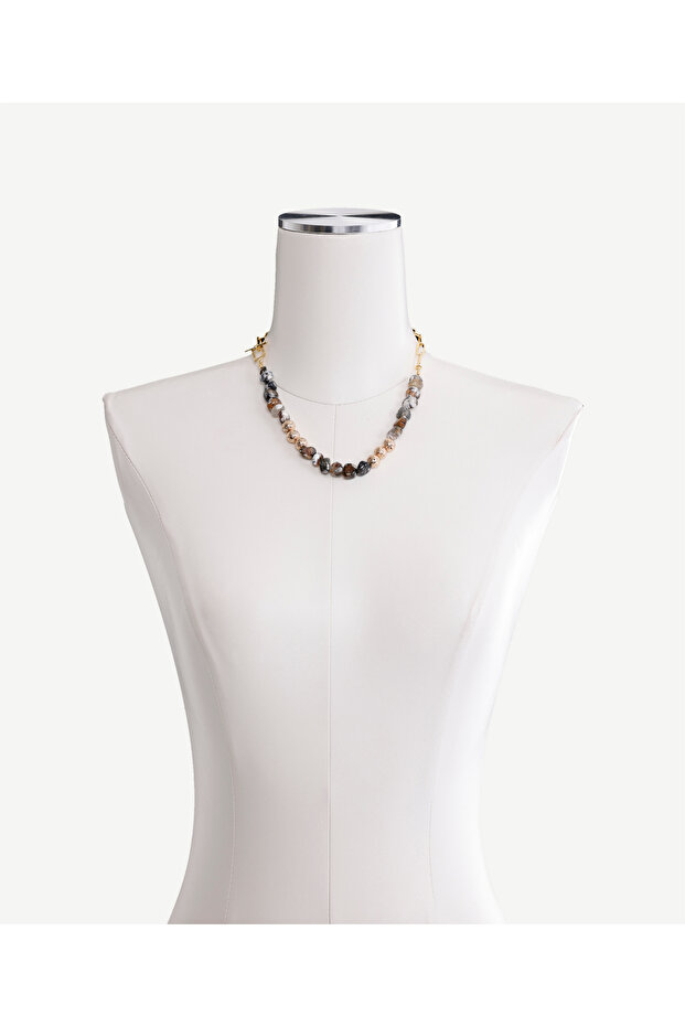 Akik İçerikli Kolye - 3