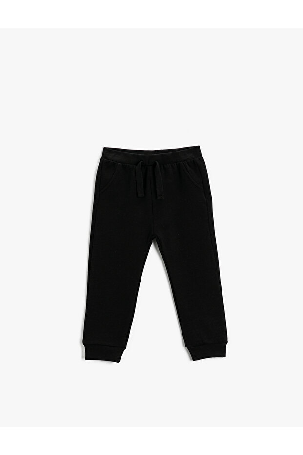 Basic Sweatpants with Pockets - 1