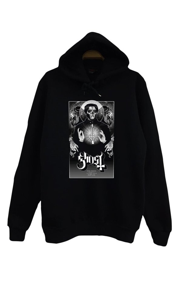 Hanorac cu imprimeu Ghost
