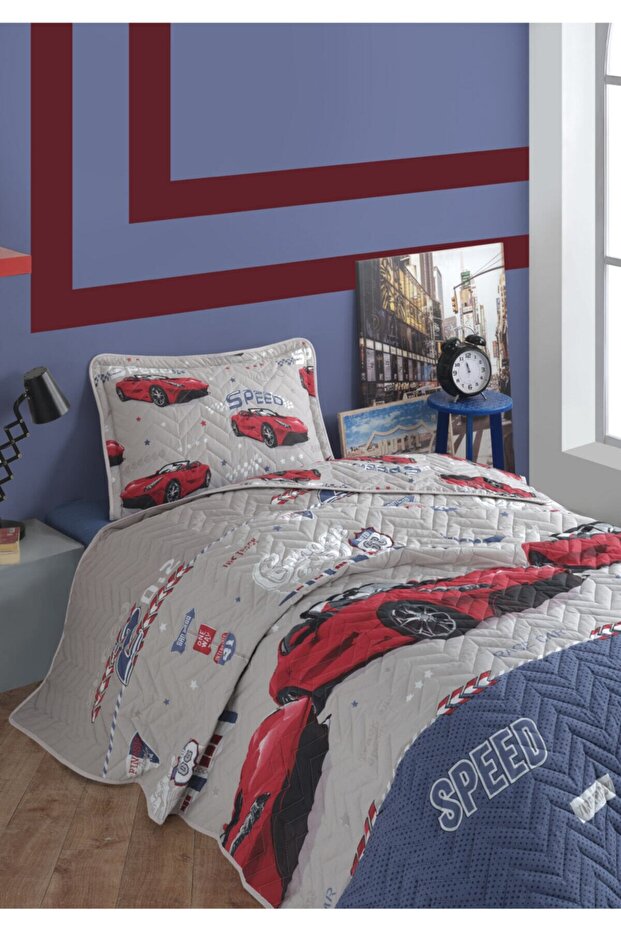 طقم مفرش سرير مفرد - 2