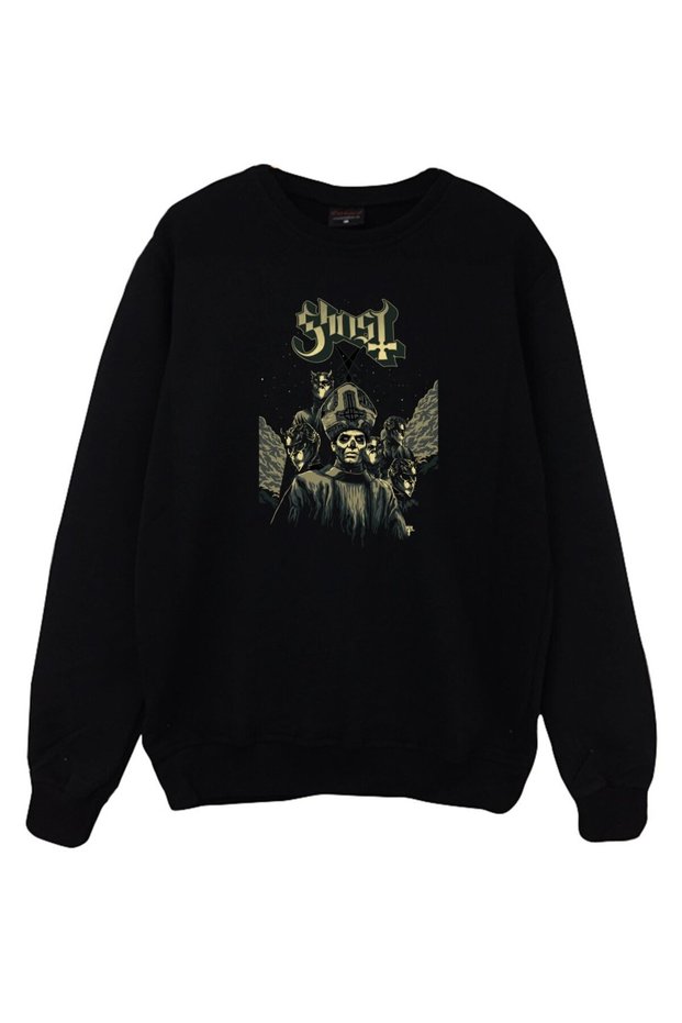 Hanorac cu imprimeu Ghost
