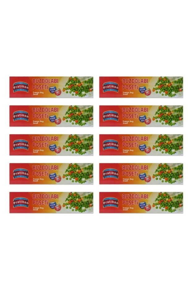 Small Size Refrigerator Bags 30 Pieces 20X30 cm - 10 Packs