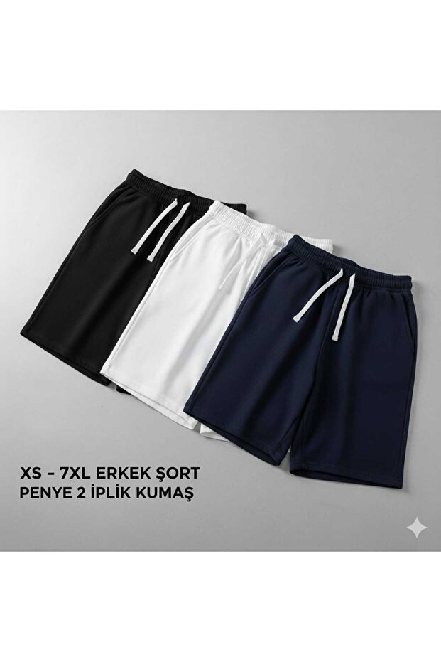 3LÜ ERKEK ŞORT CEPLİ - 1